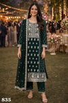Hoor By Mrudangi Georgette Embroidered Work Readymade Suits Online Wholesale